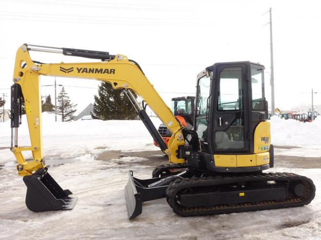 バックホーヤンマー　VIO55-6A　バケット容量0.20m3