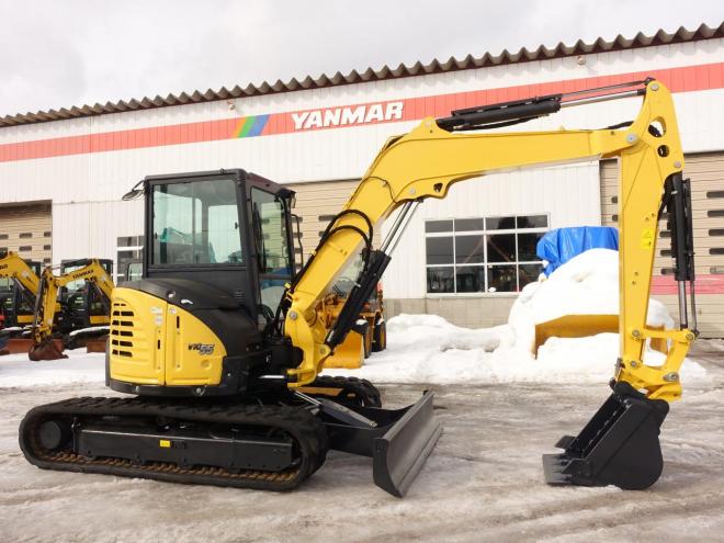 バックホーヤンマー　VIO55-6A　バケット容量0.20m3