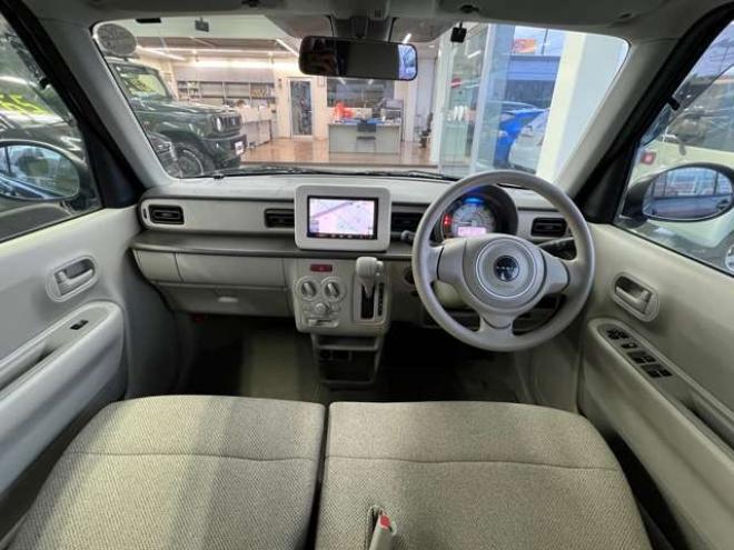 ラパンL 4WD　プッシュスタート　スマートキー　ナビ　バックカメラ　衝突軽減　横滑り防止　アイドリングストップ　前席シートヒーター　ETC 660