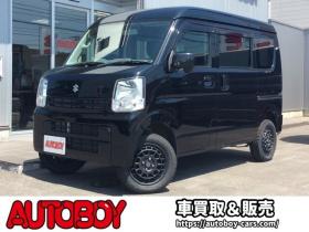 エブリィ　ジョイン ハイルーフ 5AGS車 4WD　パートタイム4WD　キーレス　リアヒーター　フルセグTV　7インチメモリナビ　ベッドキッド　電動格納ミラー　社外タコメーター　CD/DVD　AUX　Bluetooth　アルミホイール 660