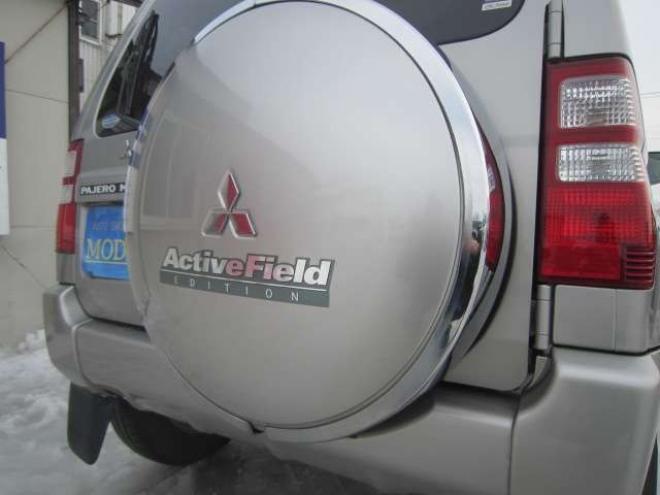 パジェロミニアクティブフィールド エディション 4WD　特別仕様車 純正アルミ フォグ メッキミラー ドアバイザー プライバシーガラス 背面ハードカバー  キーレス CD タイミングベルト交換済 スタッドレス+ホイールセット積込み 660