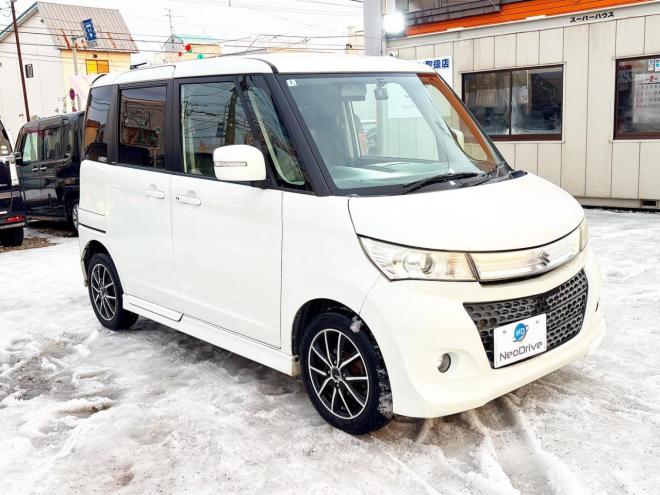 パレット660SW TS 4WD　ローンが不安な方＜優遇ローン＞本州仕入　1年保証　両側パワースライドドア 