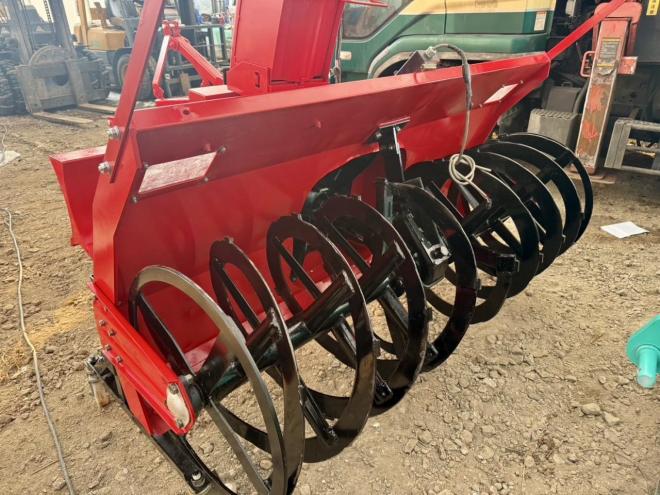 除雪機スノーブロワー スター MSB1780 1.7m 全塗装済