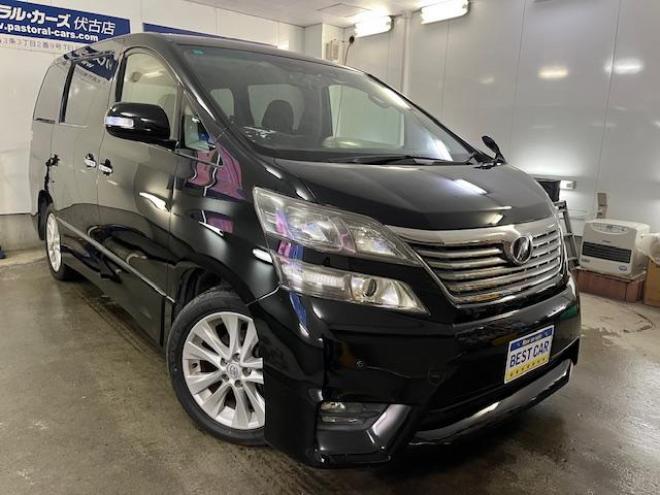 ヴェルファイア２．４Ｚ　本州仕入　寒冷地仕様　禁煙車　両側パワースライドドア　純正１８インチＡＷ　社外１６ＡＷ＋スタッドレスタイヤ付　ストラーダナビ　フルセグ地デジ　ＤＶＤ再生　Ｂｌｕｅｔｏｏｔｈオーディオ　バックカメラ 4WD 2400 5Dr