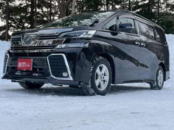 ヴェルファイア2.5 Z Gエディション 4WD　クルーズコントロール　アイドリングストップ　ABS　エアコン　パワステ　パワーウィンドウ　スマートキー　キーレス　オットマン　電動シート　3列シート　両側電動スライドドア　アルミホイール　MTモード 2500