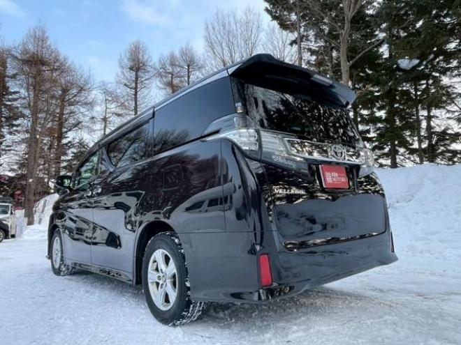 ヴェルファイア2.5 Z Gエディション 4WD　クルーズコントロール　アイドリングストップ　ABS　エアコン　パワステ　パワーウィンドウ　スマートキー　キーレス　オットマン　電動シート　3列シート　両側電動スライドドア　アルミホイール　MTモード 2500