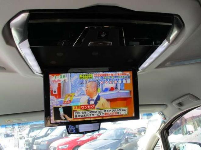 アルファード3.5 SA 4WD　TRDエアロ クリスタルアイLEDテール ダウンサス レザー調シートカバー アルパインナビ フリップダウン スピーカー  デジタルインナーミラー シュタイナー20インチ シーケンシャルウィンカー 3500