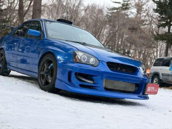 インプレッサSTI 2.0 WRX スペックC リミテッド 4WD　ETC パワーウィンドウ　社外ナビ　社外アルミホイール　ヴォルテックスアンダーカバー　GTウィング　社外フロントバンパー　ルーフエアインテーク 2000