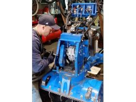 除雪機　除雪機点検・整備