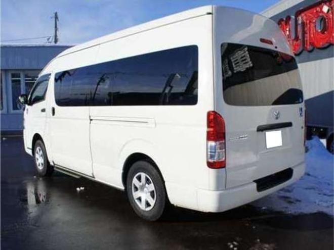 レジアスエース2.7 ウェルキャブ Bタイプ スーパーロング 4WD　ワンオーナー　純正メモリーナビTV　Bカメラ　車いす移動車　車いす2基固定装置付き　9人乗り　リア電動リフト　寒冷地仕様 福祉車両 2700