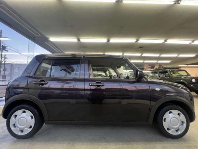 ラパンL 4WD　プッシュスタート　スマートキー　ナビ　バックカメラ　衝突軽減　横滑り防止　アイドリングストップ　前席シートヒーター　ETC 660