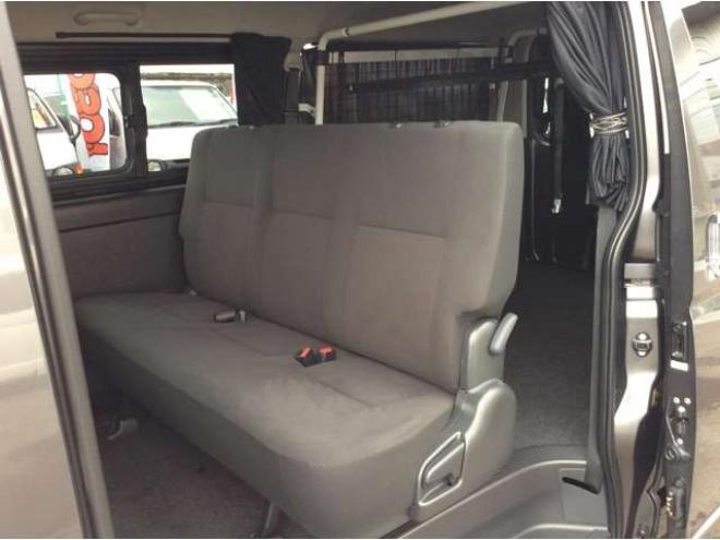 ハイエースバン2.8 スーパーGL ロング ディーゼルターボ 4WD　リアヒーター&クーラー　プッシュスタート　スマキー　ステアリングスイッチ　オートハイビーム　パノラミックビューモニター　純正ナビ　フルセグTV　ドラレコ　ETC　インナーミラー　横滑り防止　フロントフォグ 2800