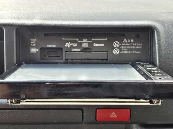 ハイエースバン2.8 DX ワイド スーパーロング ハイルーフ GLパッケージ ディーゼルターボ 4WD　COBRA丸目ヘッドライトKIT　SAFARIフロントスポイラー　リアヒーター&クーラー　キーレス　純正ナビ　ワンセグTV　Bカメラ　オートマチックハイビーム　横滑り防止　車線逸脱　衝突被害軽減　ETC　電動格納ミラー 2800