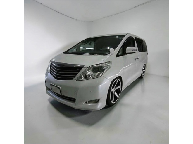 アルファードX 本州車寒冷地仕様 ナビTVバックカメラ フリップダウンモニター エンジンスターター レザーシート 5人乗 貨物登録 1ナンバー 税金控えめ 夏20インチアルミタイヤ 冬18インチアルミタイヤ BLITZ車高調 社外テールランプ 社外グリル 車検取り立て 即乗りok! 国内生産エンジン漏れ無し 4WD 2400 5Dr