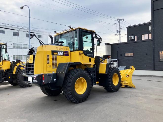 ホイールローダコマツ　WA150-8　マルチプラウ仕様　建機