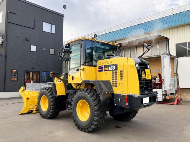 ホイールローダコマツ　WA150-8　マルチプラウ仕様　建機