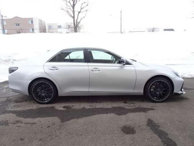 マークX2.5 250G Four 4WD　本州車　保証1年　4WD　ワンオーナー　エスカーズカスタム　フロントリップ　リヤディフューザー　プレシャス/HM-1　19インチアルミ　純正ナビ　ワンセグTV　ドライブレコーダーLDA　ETC　クルーズコントロール 2500