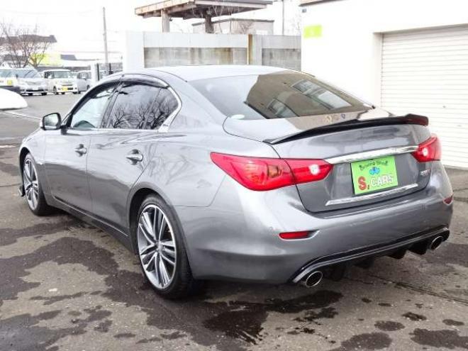 スカイライン3.5 350GT FOUR ハイブリッド タイプSP　本州車 ハイブリットシステム2年保証/走行距離無制限　 4WD フロントリップ　リヤスポイラー　黒本革シート　全方位カメラ　純正ナビ　純正19インチAW　パワーシート　バックカメラ　レーンアシスト　シートメモリ 3500