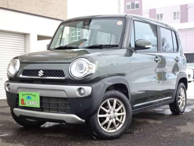 ハスラーX 4WD　保証1年/走行距離無制限　4WD　レーダーブレーキシステム　ヒルディセントコントロール　アイドリングストップ　シートヒーター　プッシュスタート　スマートキー　HID　ミラーヒーター　ウインカーミラー 660