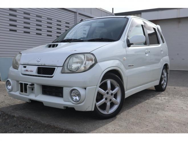 Keiワークス 4WD　キーレス・社外マフラー・ローダウン 660