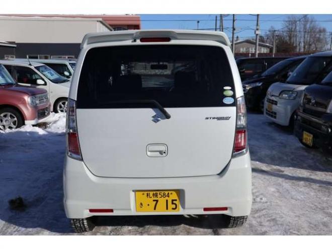 ワゴンRスティングレー T 4WD　スマートキー・走行すくない5.7万キロ・修復なし・ターボ 660