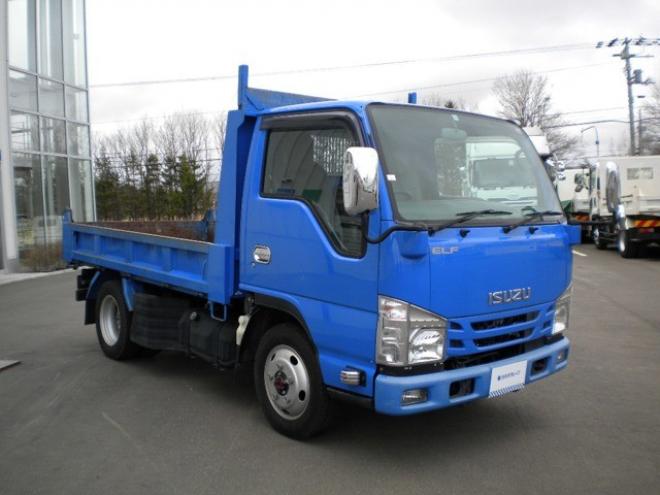 エルフダンプ　TKG-NKS85AD 新明和工業　 4WD 2990