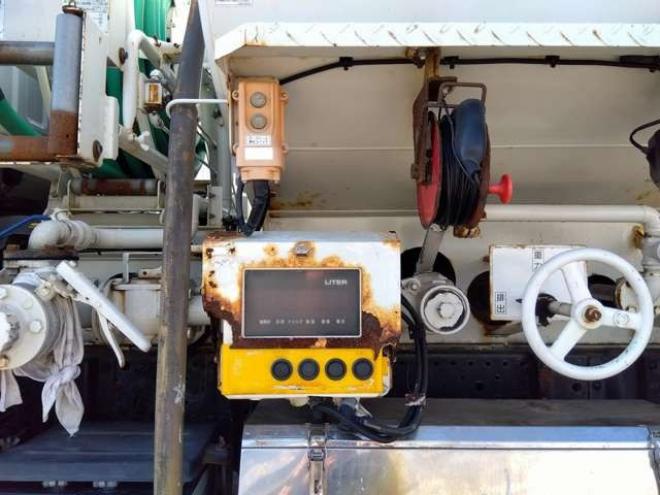 エルフタンクローリー　TDG-NKS85AN 極東開発工業　 4WD 2990