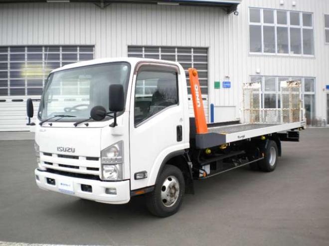 エルフセフティローダ　BDG-NPS85AN 古河ユニック　 4WD 2990
