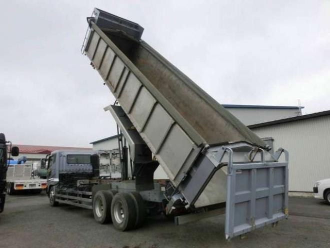 スーパーグレート深ダンプ　PJ-FV50JZ　新明和　 2WD 12880