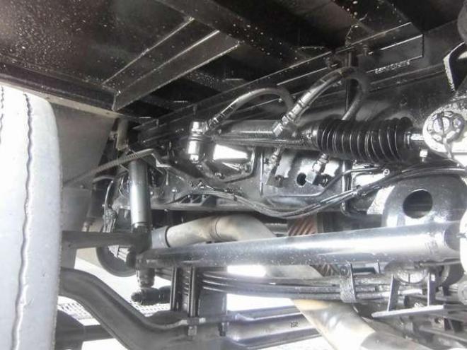 ビッグサム平ボデー KL-CG48J  アルミ5方開　 2WD 13070