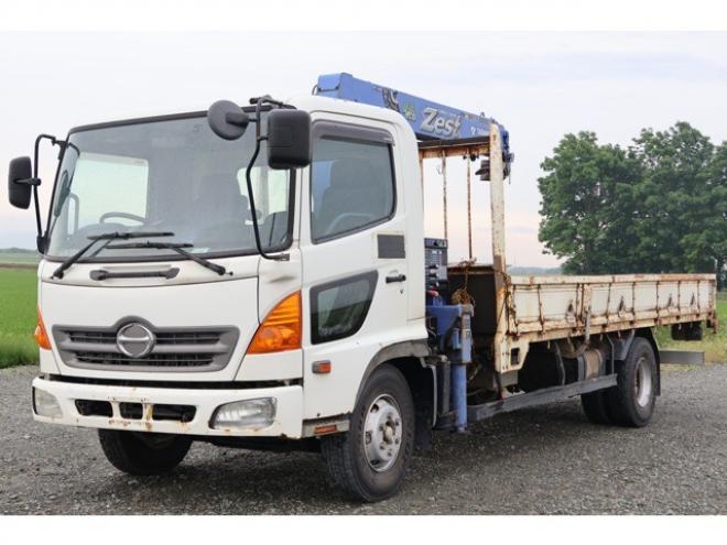 レンジャークレーン車　検1年　三段　フックイン 2WD 4700