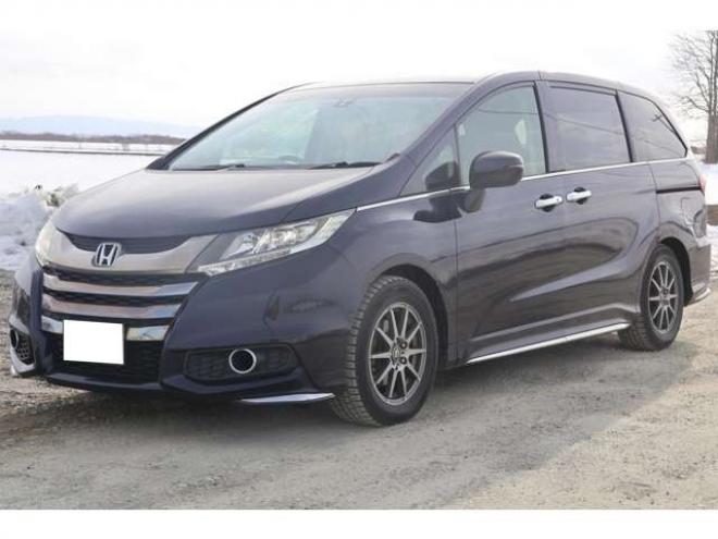 オデッセイ2.4 アブソルート 4WD　検R8/10　両側電動スライドドア　バックモニター 2400