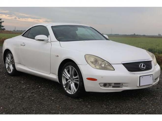 レクサスSC 430　検2年　黒レザー　バックカメラ 2WD 4300