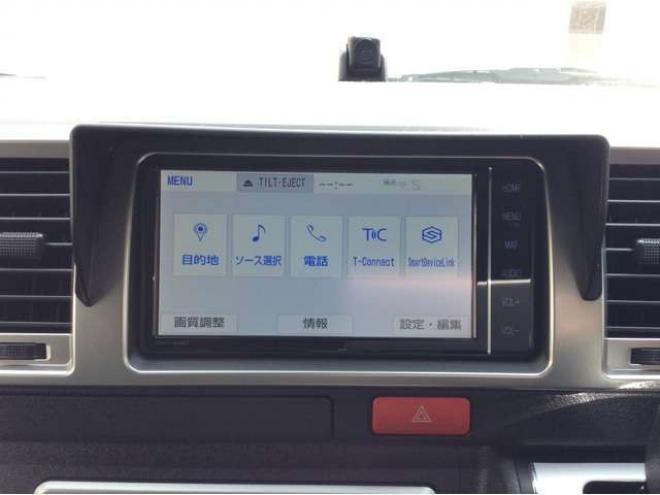 ハイエースバン2.8 スーパーGL ロング ディーゼルターボ 4WD　リアヒーター&クーラー　プッシュスタート　スマキー　ステアリングスイッチ　オートハイビーム　パノラミックビューモニター　純正ナビ　フルセグTV　ドラレコ　ETC　インナーミラー　横滑り防止　フロントフォグ 2800