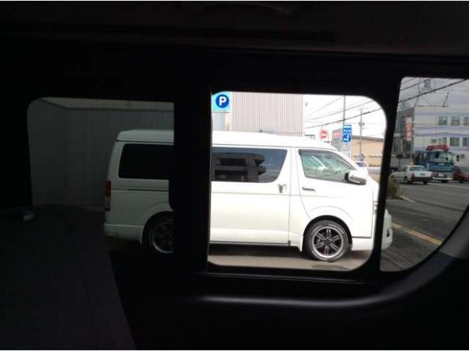 ハイエースバン2.8 スーパーGL ロング ディーゼルターボ 4WD　リアヒーター&クーラー　プッシュスタート　スマキー　ステアリングスイッチ　オートハイビーム　パノラミックビューモニター　純正ナビ　フルセグTV　ドラレコ　ETC　インナーミラー　横滑り防止　フロントフォグ 2800