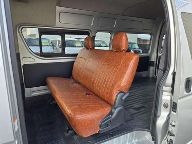 ハイエースバン2.8 DX ワイド スーパーロング ハイルーフ GLパッケージ ディーゼルターボ 4WD　COBRA丸目ヘッドライトKIT　SAFARIフロントスポイラー　リアヒーター&クーラー　キーレス　純正ナビ　ワンセグTV　Bカメラ　オートマチックハイビーム　横滑り防止　車線逸脱　衝突被害軽減　ETC　電動格納ミラー 2800