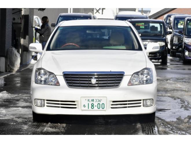 クラウンロイヤルエクストラQパッケージ　４ＷＤ　フルエアロ　アスリート用１８インチアルミ　シートカバー