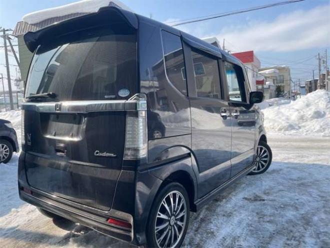 N-BOXカスタムG ターボパッケージ 4WD　クルコン　ターボ　両面Pドア　エンスタ　ナビ　ETC 660