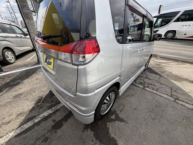 ソリオSORIO 4WD S　寒冷地仕様　両側パワースライドドア　HID ＶＳＣ　純正エアロ　リアスポ　Bluetoothフルセグナビ　バックカメラ　　エンジンスターター　アルミ　スタットレスＶＲＸ３　夏タイヤ付　エンジンオイル交換　禁煙車 4WD 1200 ５Dr