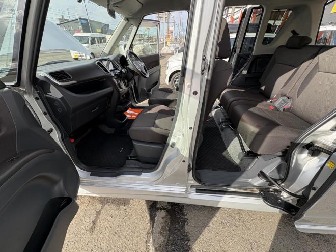 ソリオSORIO 4WD S　寒冷地仕様　両側パワースライドドア　HID ＶＳＣ　純正エアロ　リアスポ　Bluetoothフルセグナビ　バックカメラ　　エンジンスターター　アルミ　スタットレスＶＲＸ３　夏タイヤ付　エンジンオイル交換　禁煙車 4WD 1200 ５Dr