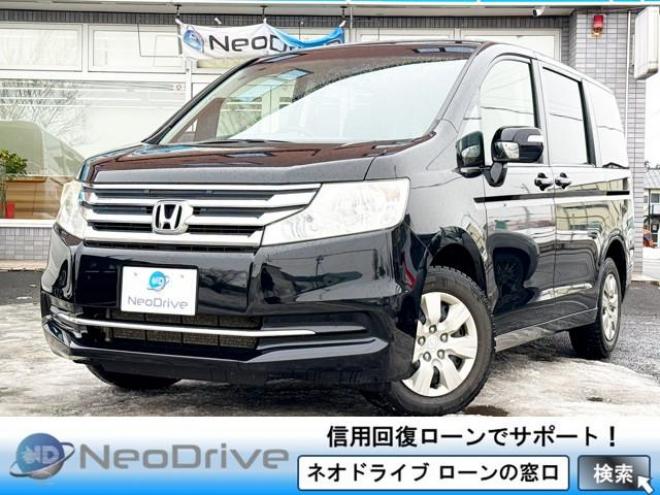 ステップワゴン2.0Gコンフォート セレクション 4WD　ローンが不安な方＜優遇ローン＞寒冷地仕様　両側パワースライドドア　純正ナビ　 4WD