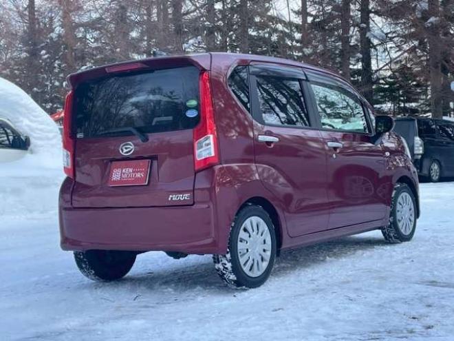 ムーヴL 4WD　アイドリングストップ　シートヒーター　ABS　横滑り防止装置　キーレス　エアコン　パワーウィンドウ　パワステ　寒冷地仕様 660