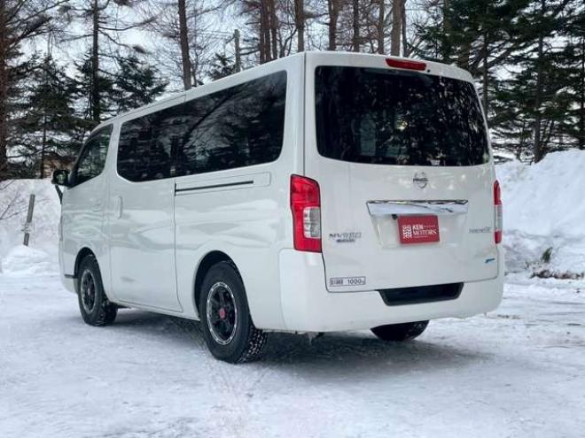 キャラバンNV350 2.5 プレミアムGX ロングボディ ディーゼルターボ 4WD　ETC　ベットキット　スマートキー　キーレス　パワーウィンドウ　ABS　エアコン　パワステ　盗難防止装置　両側スライドドア 2500