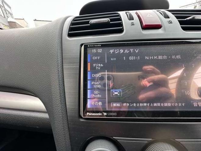 インプレッサスポーツ 1.6 i-L 4WD　SDナビ　Bluetooth　横滑り防止装置　アイドリングストップ　ETC　純正アルミホイール夏　　地デジ 1600