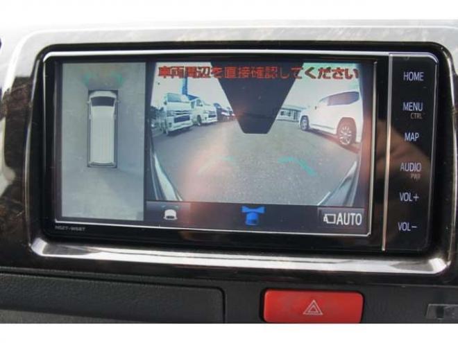 ハイエースバン2.8 スーパーGL ダークプライムII ロングボディ ディーゼルターボ 4WD　415COBRA　クリーンルック3Fスポ&BY2ボンネット&ステージ2ルーフスポ&バッドラッカーIII17インチAW&フラットベッドキット　ヨコハマPARADA17インチ　デジタルインナー　パノラマモニター　両側パワースライドドア 2800