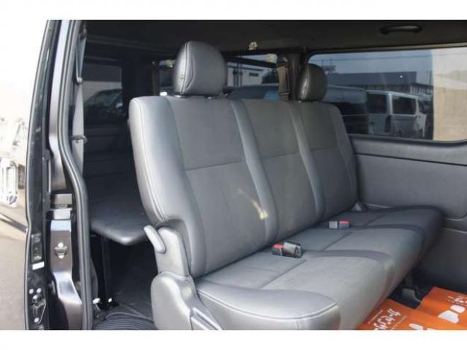 ハイエースバン2.8 スーパーGL ダークプライムII ロングボディ ディーゼルターボ 4WD　415COBRA　クリーンルック3Fスポ&BY2ボンネット&ステージ2ルーフスポ&バッドラッカーIII17インチAW&フラットベッドキット　ヨコハマPARADA17インチ　デジタルインナー　パノラマモニター　両側パワースライドドア 2800