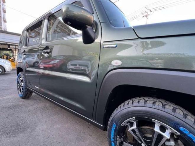 ハスラーハイブリッド G 4WD　新品オープンカントリーR/T スマートキー　プッシュスタート　メモリーナビ　Bluetooth TV アイドリングストップ　前席シートヒーター　ダウンヒルアシスト 660