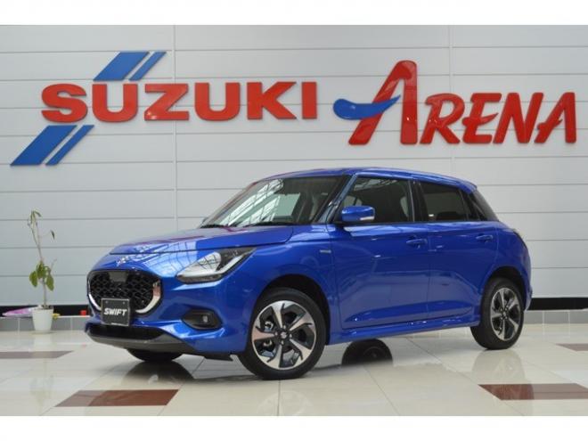 スイフト1.2 ハイブリッド MZ 4WD　ワンオーナー車ハイブリッド4WDセーフティサポート搭載スズキコネクト対応通信機装着車9インチディスプレイオーディオ電動パーキングブレーキアダプティブクルーズコントロールLEDライト 1200
