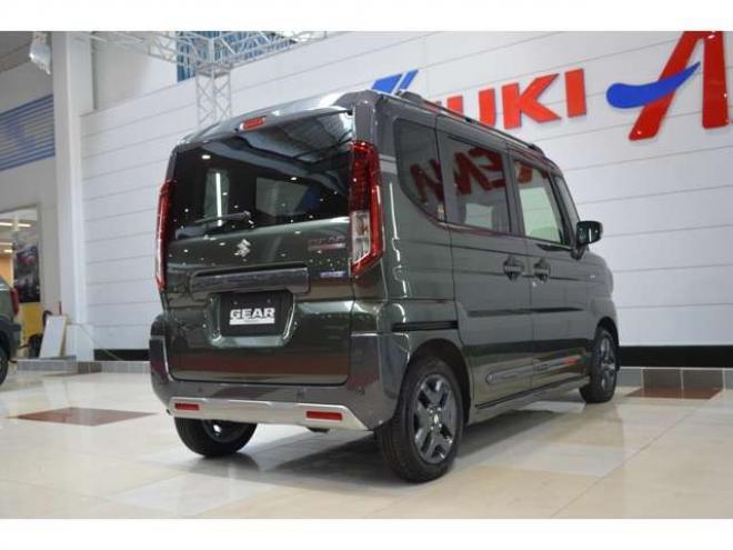 スペーシアギア ハイブリッド XZ 4WD　ワンオーナー車ハイブリッド4WDセーフティサポート両側オートスライドドア8インチナビTVアダプティブクルーズコントロールステアリングヒーターLEDオットマンヘッドアップディスプレイ 660