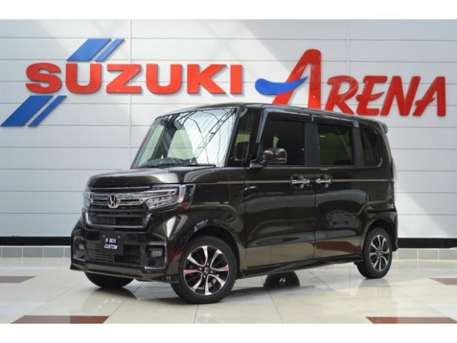 N-BOXカスタム 660 L 4WD　ワンオーナー車4WDホンダセンシング両側オートスライドドア純正ギャザーズナビTVバックカメラETCハイビームアシストLEDライトアダプティブクルーズコントロールドライブレコーダーシートヒーター 660